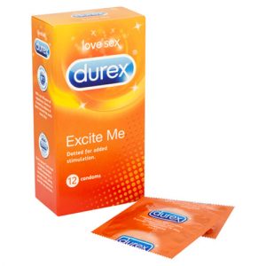 Durex Excite Me Condoms x 12