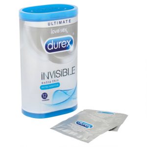 Durex Invisible Extra Sensitive Condoms x 12