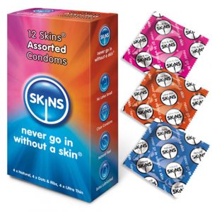 Skins Assorted Condoms x 12