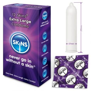 Skins Extra Large Condoms x 12