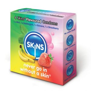 Skins Flavoured Condoms x 4