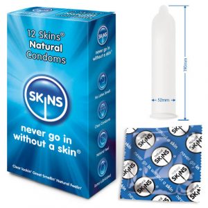 Skins Natural Condoms x 12