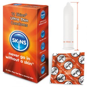Skins Ultra Thin Condoms x 12